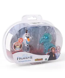 Disney Frozen Whisper & Glow  3D Minifigure Olaf And The Nokk  Multicolor Pack of 2 - White & Blue