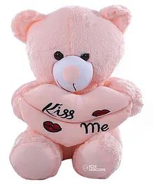 Kids Wonders Teddy Kiss Me Peach Colour Height 40 cm
