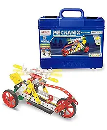 Zephyr Mechanix Robotix 1 Metal Multimodel Making STEAM Toy With Bag 8 Models - 114 Piece