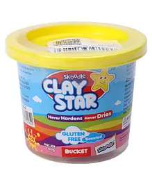 Skoodle Clay Star 6 Shades with 3 Moulds - 100 g