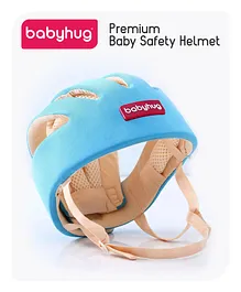 Babyhug Premium Baby Safety Helmet - Blue