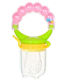 Enorme Baby Ring Style Food Fruit Feeder Nibbler Pacifier for Babies - Color May Vary