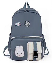 Eazy Kids Vogue School Bag Blue - 16.5 Inch