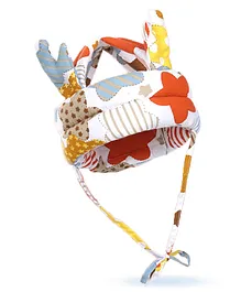 Bembika Baby Head Protector Cushion Safety Helmet Cap Forest Print - Beige