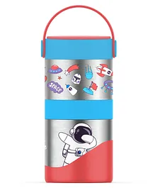 Rabitat Mealmate Max Insulated Lunch Flask with Add on Steel Container Shyguy - 700 ml