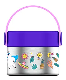 Rabitat Snack Mate Stainless Steel Formula Snack Jar 218 ML - Chatter Box