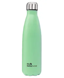 The Better Home 304 Food Grade Insulated Water Bottle Green - 1 Ltr