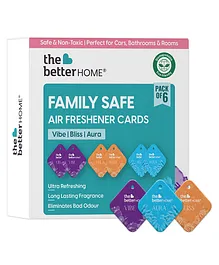 The Better Home Air Freshener Multicolour - 6 Pieces