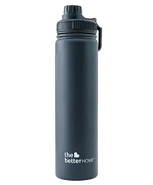 The Better Home Insulated Water Bottle With Sipper Black - 710 ml