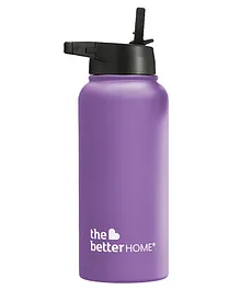 The Better Home Insulated Sipper Water Bottle Purple - 1 Litre