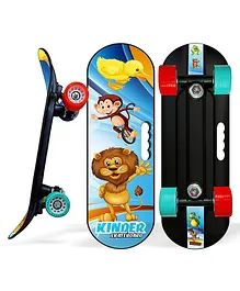 Jaspo Kinder Jungle Safari  Junior Skateboard - Multi colour