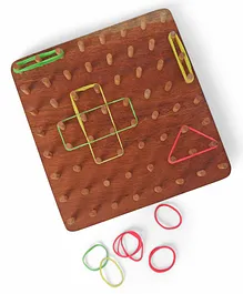 Woods for Dudes Geo Board - 31 Pieces