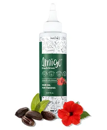 Amigo Hair Oil for Tween's Natural Nourishment with Jojoba & Hibiscus extracts - 150 ml