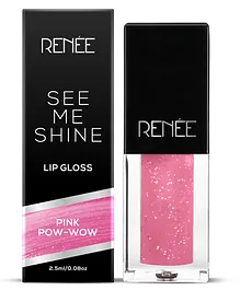 Renee Cosmetics See Me Shine Lip Gloss Pink Pow Wow - 2.5ml