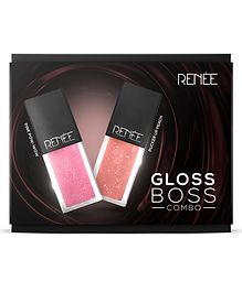 Renee Cosmetics See Me Shine Lip Gloss Gloss Boss Combo Of 2 - 2.5ml Each