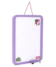 Dora 2 In 1 Hanging Writing Board - Purple