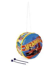 Hot Wheels Musical Drum With Sticks Medium (Color & Print May Vary )