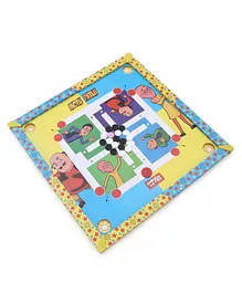Motu & Patlu Carrom Board Big 26 Pieces - Multicolor