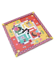 Dora Carrom Board Big 26 Pieces = Multicolor