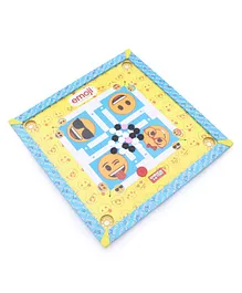 Emoji Carrom Board Big 26 Pieces - Multicolor