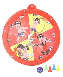 Selfie With Bajrangi 2 In 1 Round Magnetic Dart Board Game Small (Colour May Vary)
