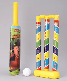 Motu Patlu Cricket Set (Color And Print May Vary)