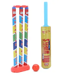Hotwheels Cricket Set Large Pack of 3 - Multicolour