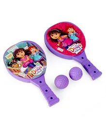 Dora & Friends Racket Set Junior ( Color & Print May Vary )