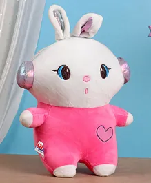 Kiddybuddy Bunny Soft Toy Pink - Height 34 cm( Color May Vary)