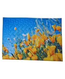 Voolex Flower Mat - Yellow