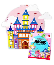 Scoobies Glitter Mosaic Art Sets  Pink - 14 Pieces