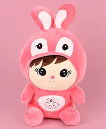 DukieKooky Kids Pink Rabbit Soft Toys - Height 30 cm
