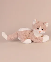 Dukiekooky Suzy Cat Soft Toy Beige - Length 30 cm