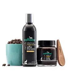 mCaffeine Ultimate Dandruff Care Kit- 250 ml & 250 g