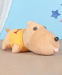 Edu Toys Dog Soft Toy Brown - Length 24 cm