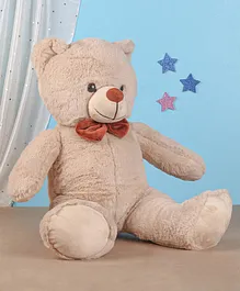 Edu Toys Velvet Bear Soft Toy Brown - Height 50 cm
