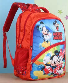 Disney Mickey Mouse School Bag - Height 18 Inches
