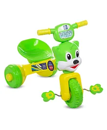 Mee Mee Foldable Baby Tricycle With Music & Lights -Yellow Green