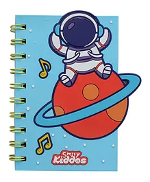 Smily Kiddos Spiral Notebook Astronaut Theme- 80 Pages