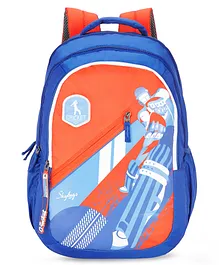 Skybags Riddle School Backpack Blue - Height 18 Inches