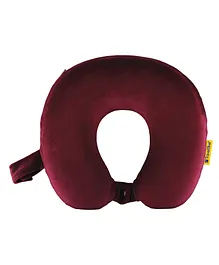 Travel Blue Memory Foam Travel Neck Pillow - Wine Maroon