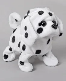Fuzzbuzz Spotty Battery Operated Dalmatian Puppy White - Length 14.5 cm