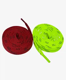 Recto Inline Skate Professional Waxed Laces Length 62 cm - Multicolor