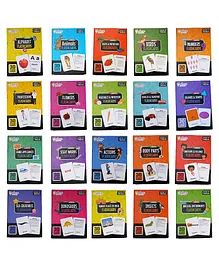 Sharp Children Laminated Early Learning Flash Cards for Kids (Set of 20 Packs - 30 Cards per Pack) Best Gift for Kids  600 FlashCards
