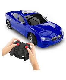 Mirana Usb Rechargeable Racing RC Car with Nitro Booster High Speed Remote Control Toy Gift - (Azure Blue)