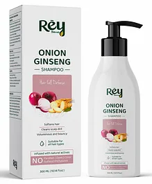 Rey Naturals Onion Ginseng Shampoo - 300 ml