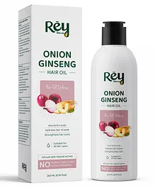 Rey Naturals Onion Ginseng Hair Growth Oil - 200 ml