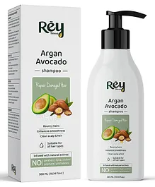 Rey Naturals Moroccan Argan Avocado Shampoo - 300 ml