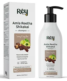 Rey Naturals Amla Reetha Shikakai Shampoo - 300 ml