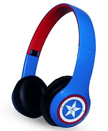 Macmerise P47 Wireless On Ear Headphones Cap Am Avenger - Blue